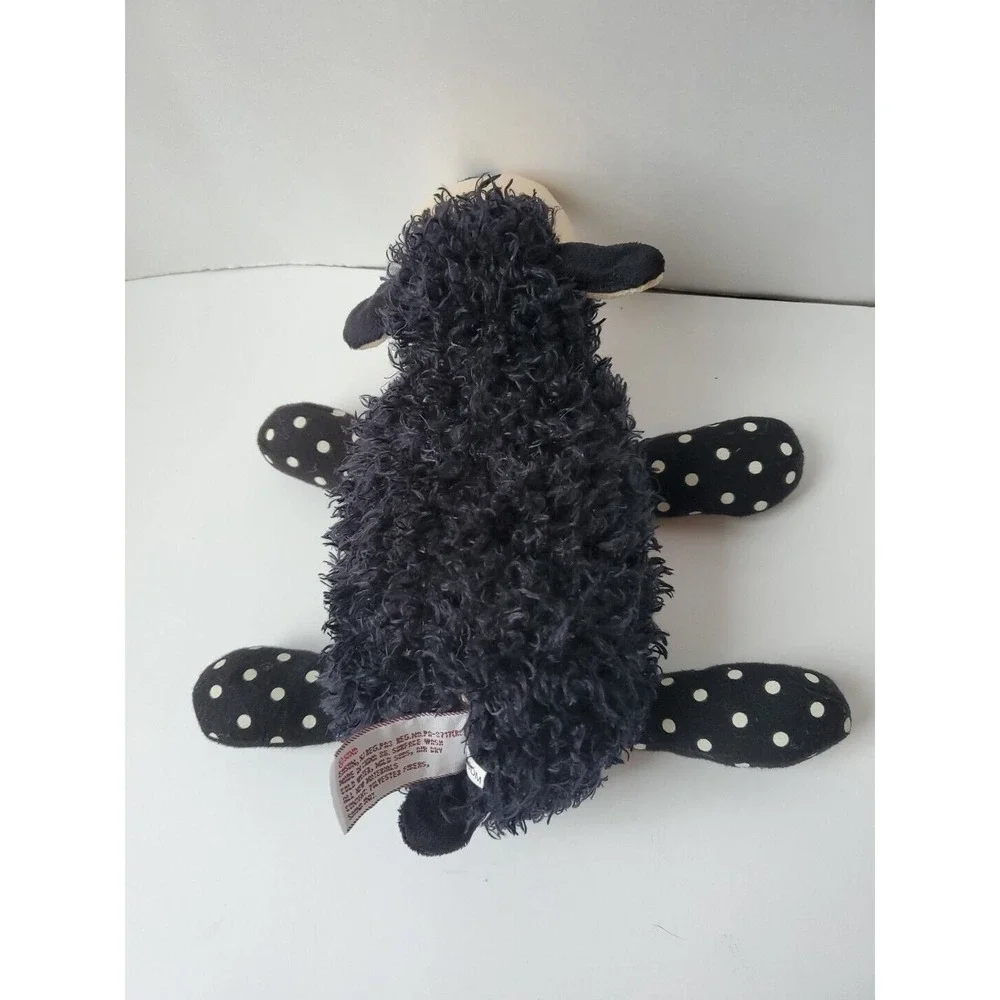 Gund Plush Black Sheep‎ Polka Dot Legs Cream Face Ears #46967 9